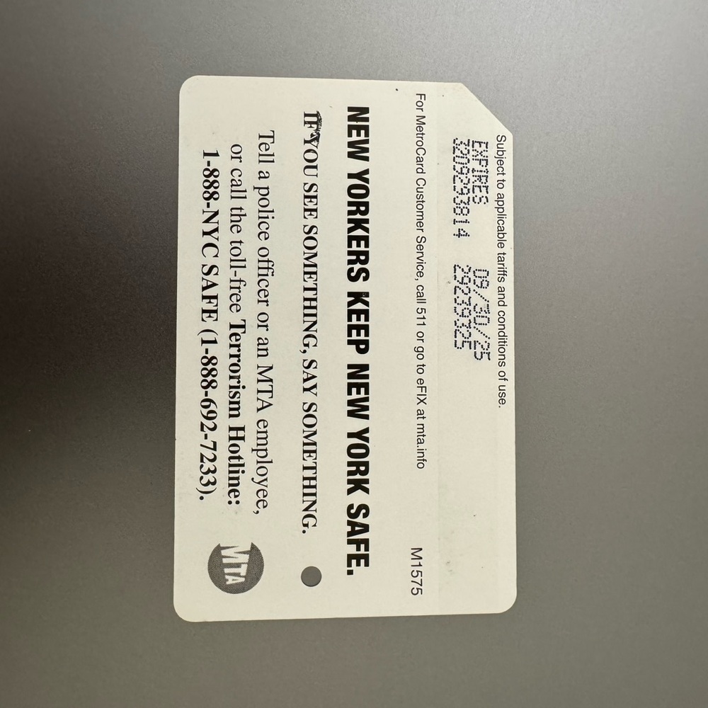 MTA MetroCard - Picture 2 of 2